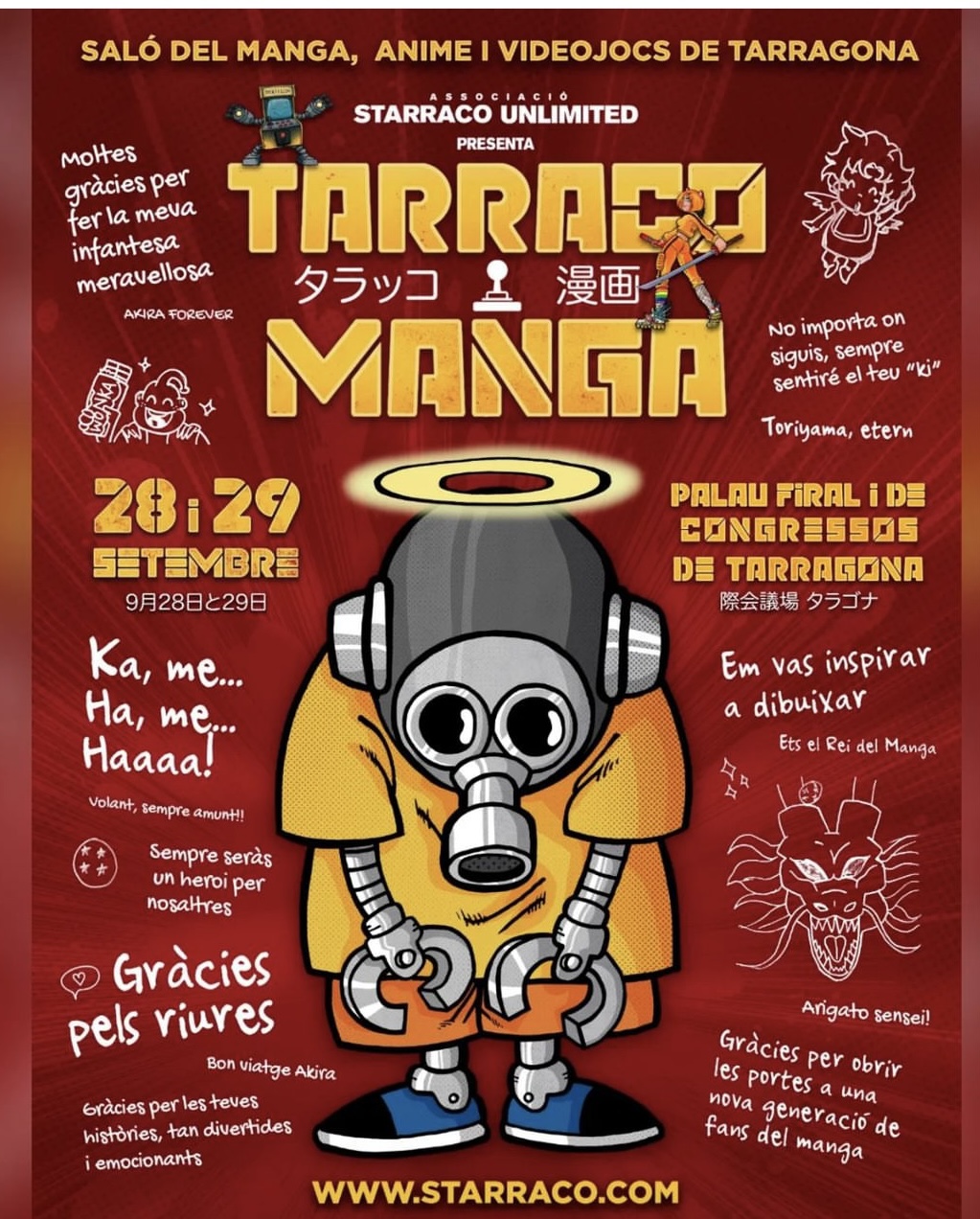 Tarraco MANGA (28/29 Septiembre)